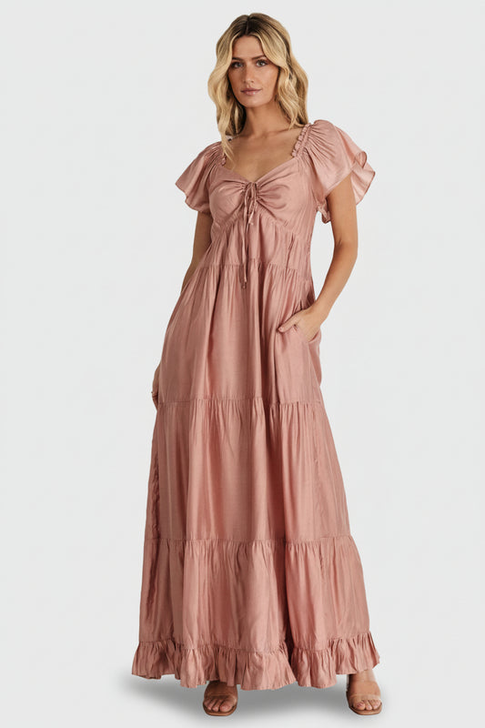 Agatha Maxi Dress | Dusty Mauve Agatha Maxi Dress | Dusty Mauve