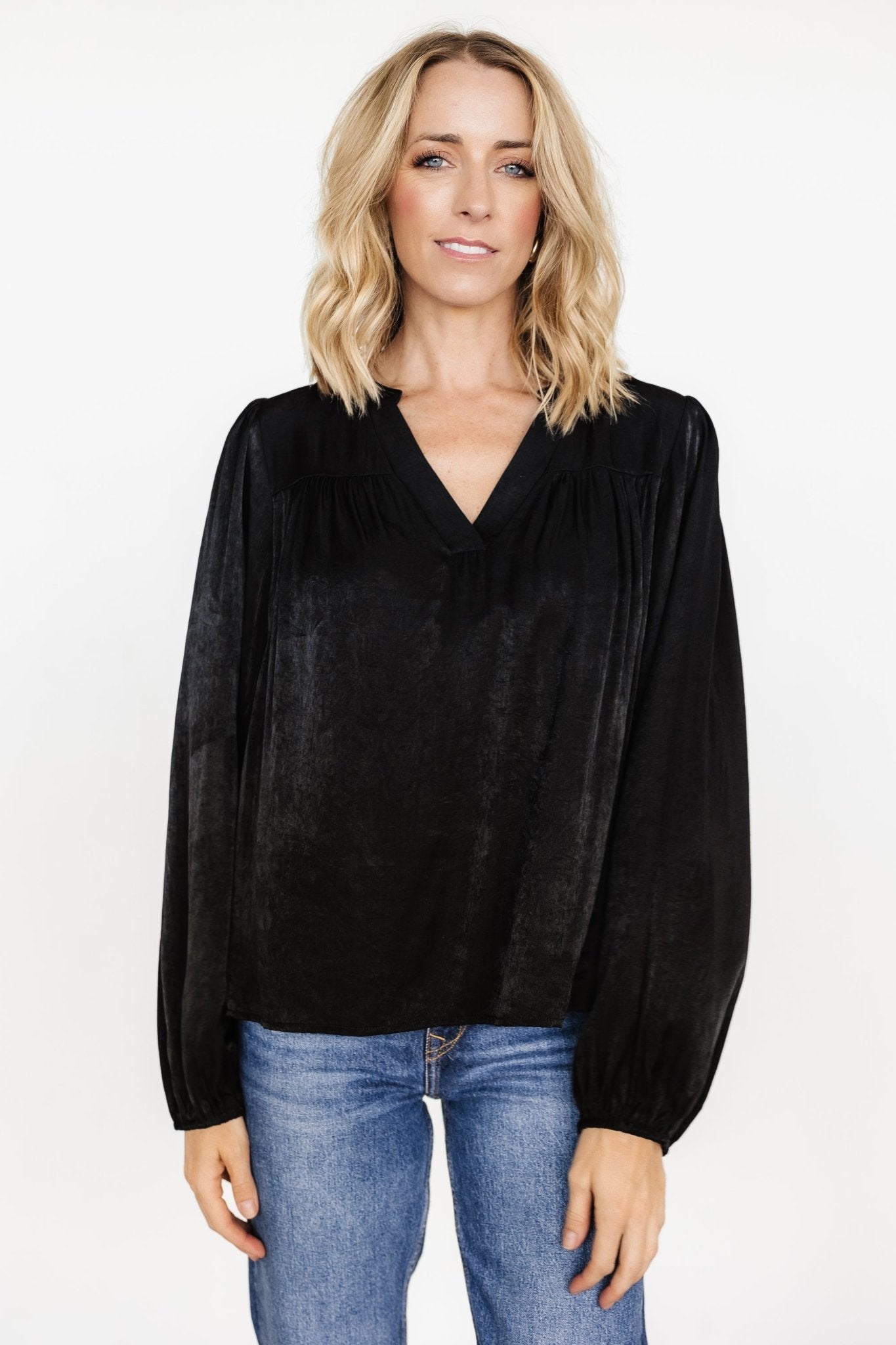 Alina Blouse | Black - Baltic Born