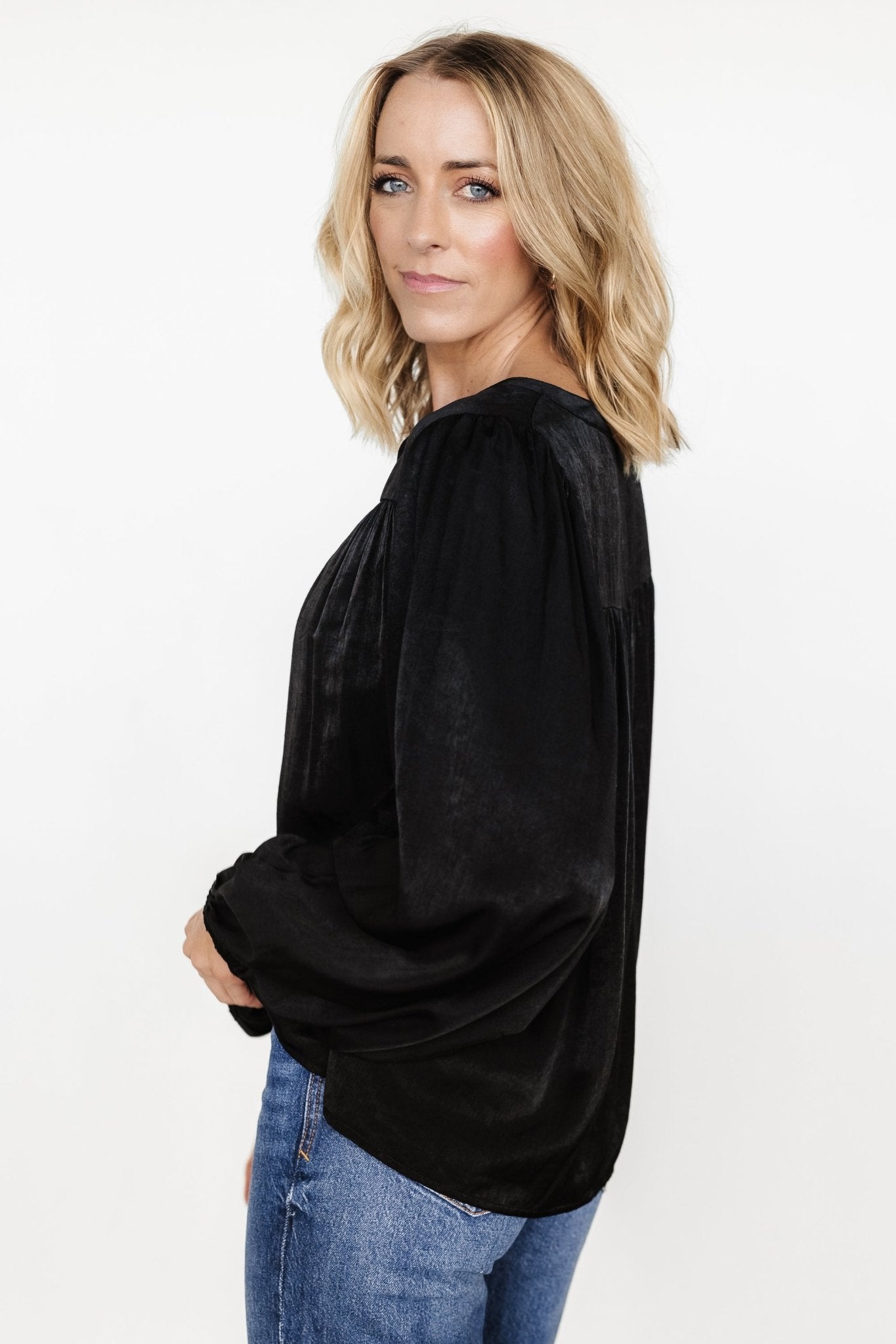 Alina Blouse | Black - Baltic Born