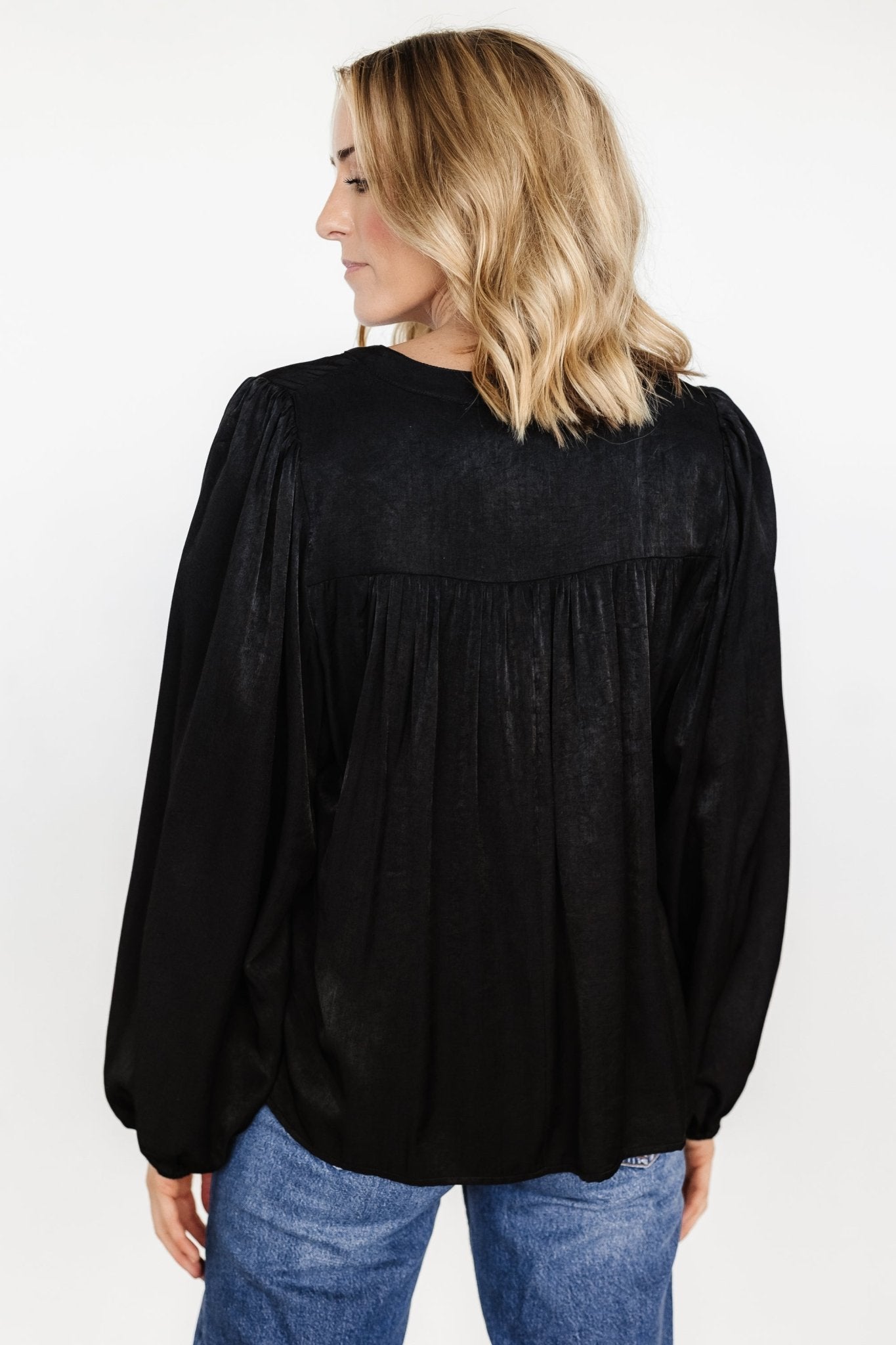 Alina Blouse | Black - Baltic Born