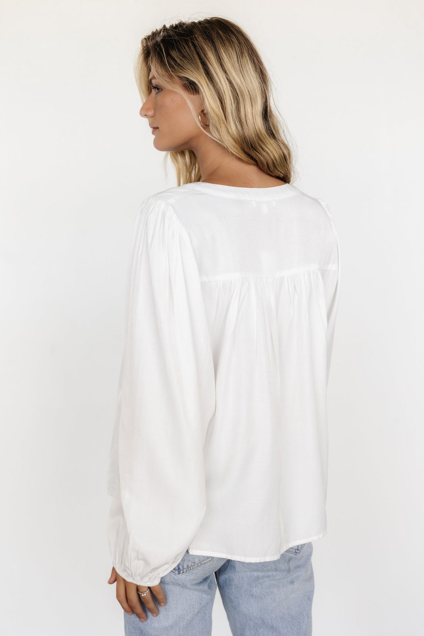 Alina Blouse | Off White - Baltic Born