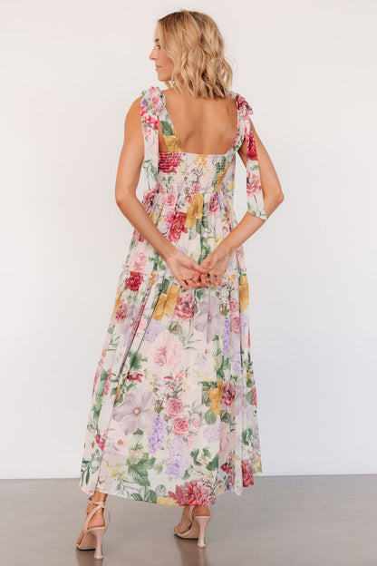 Anita Maxi Dress | Blush Multi Floral - Baltic Born