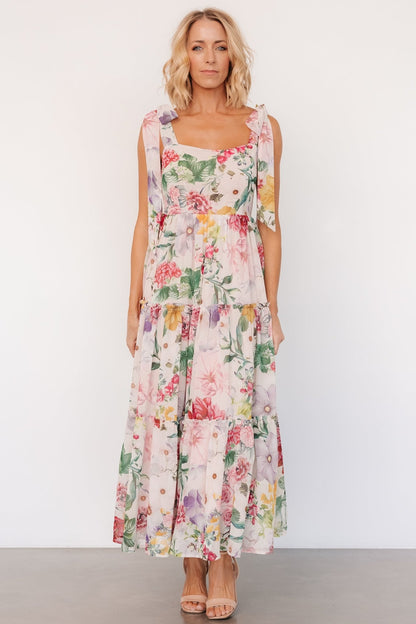 Anita Maxi Dress | Blush Multi Floral - Baltic Born