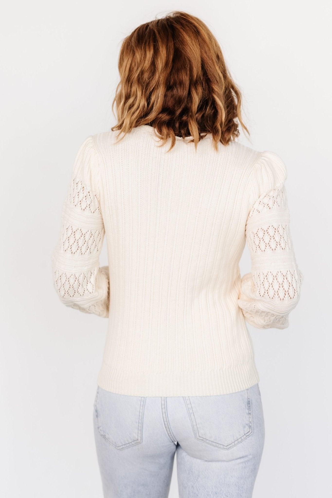 April Knit Sweater | Cream - Baltic Born