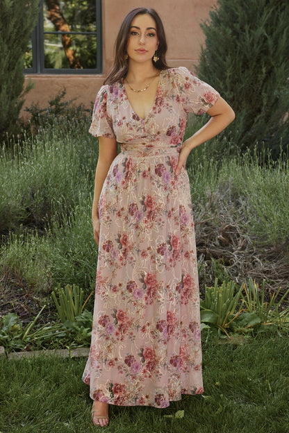 Ardley Maxi Dress | Orchid Floral - Baltic Born