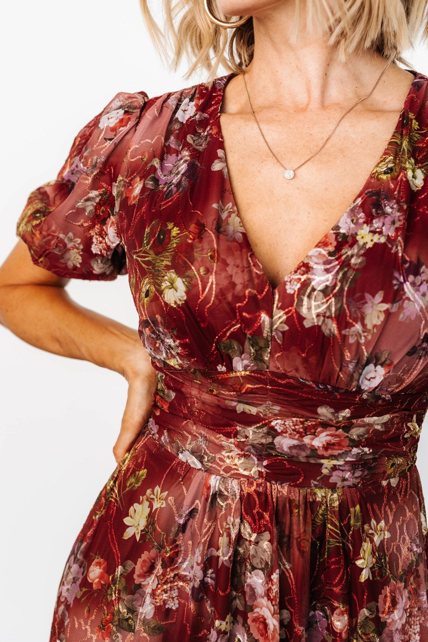 Ardley Maxi Dress | Rust Multi Floral - Baltic Born