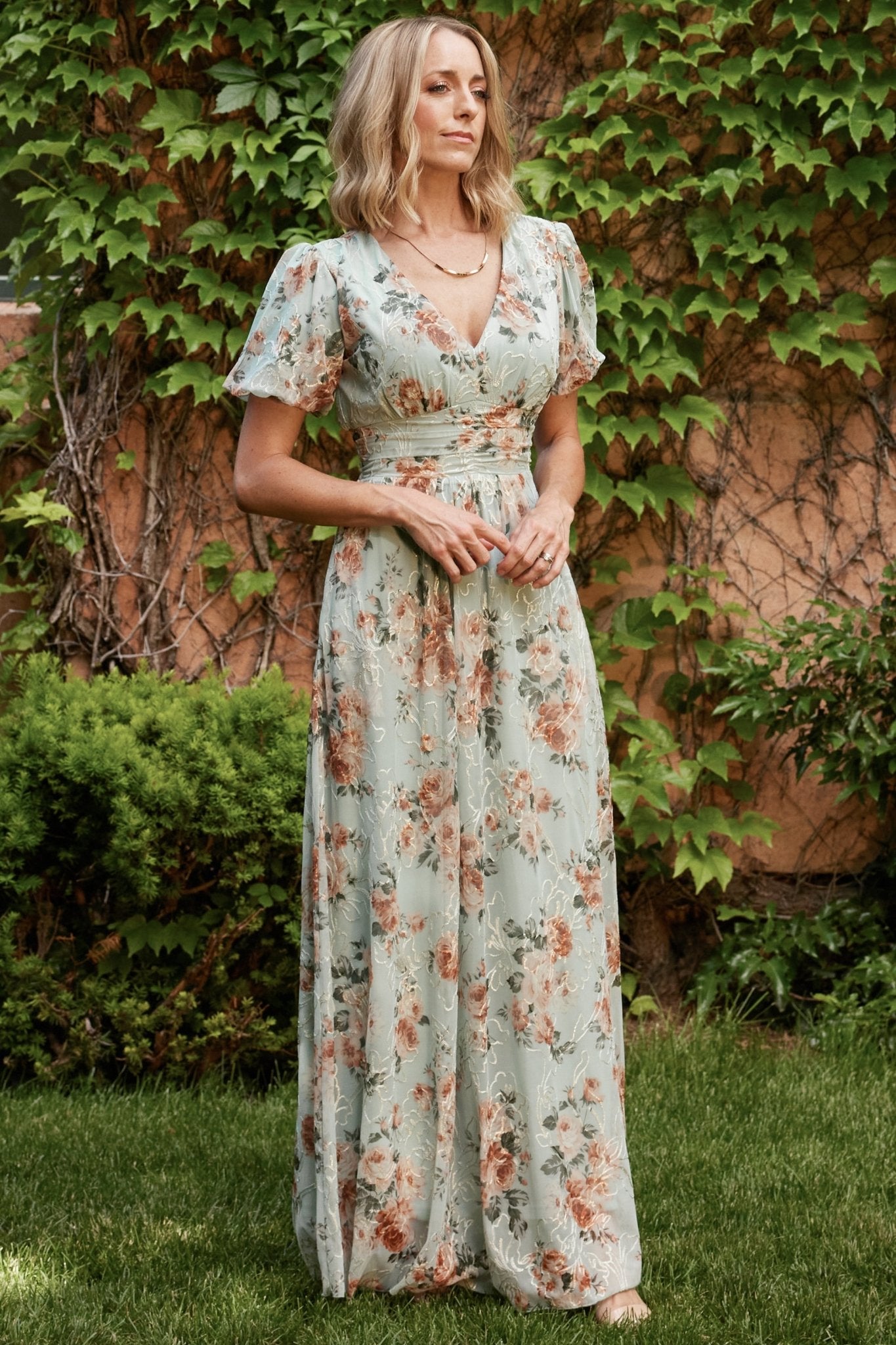 Ardley Maxi Dress | Sage Floral - Baltic Born