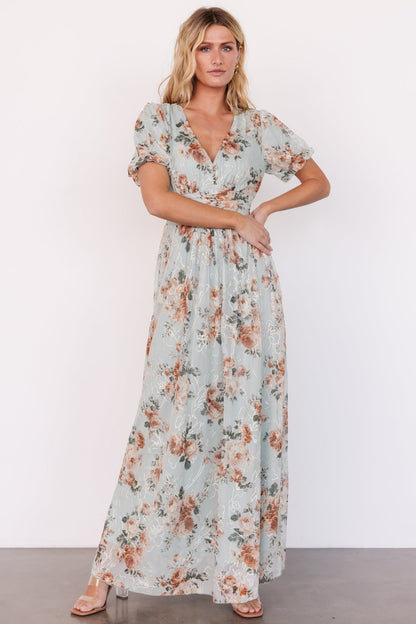 Ardley Maxi Dress | Sage Floral - Baltic Born