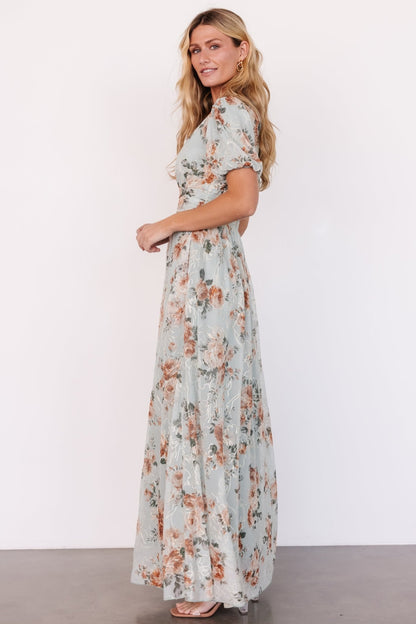 Ardley Maxi Dress | Sage Floral - Baltic Born