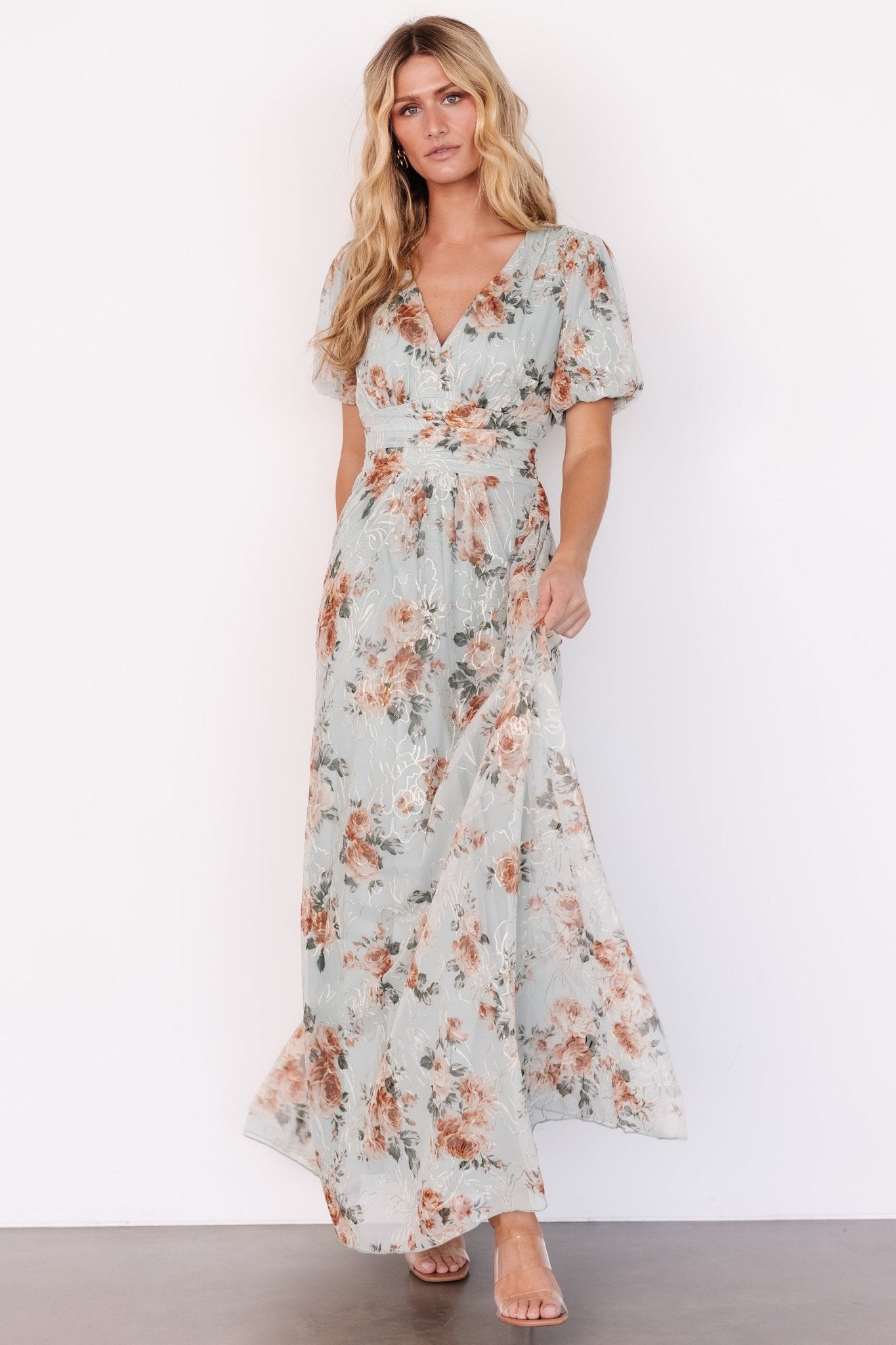 Ardley Maxi Dress | Sage Floral - Baltic Born