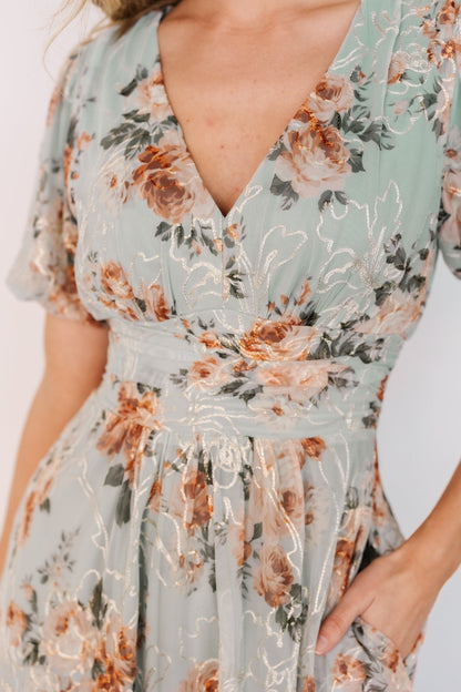 Ardley Maxi Dress | Sage Floral - Baltic Born