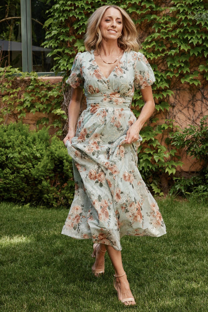 Ardley Maxi Dress | Sage Floral - Baltic Born