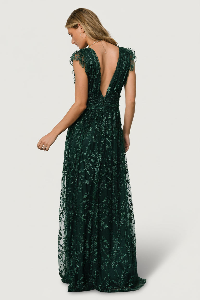 Arlene Shimmer Gown | Emerald Arlene Shimmer Gown | Emerald