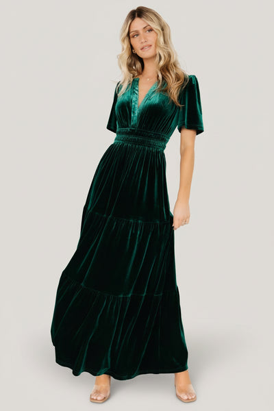 Artemis Velvet Maxi Dress