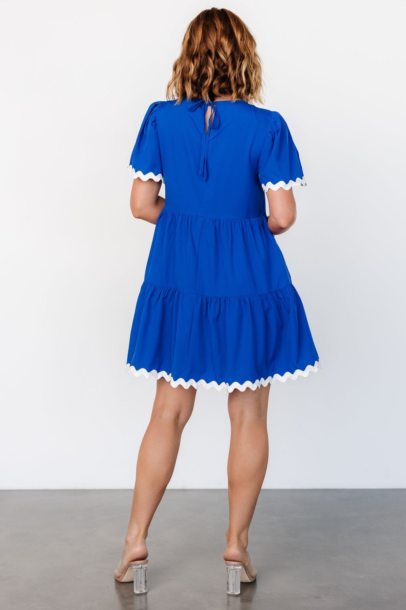 Astra Short Dress | Royal Blue - Baltic Born