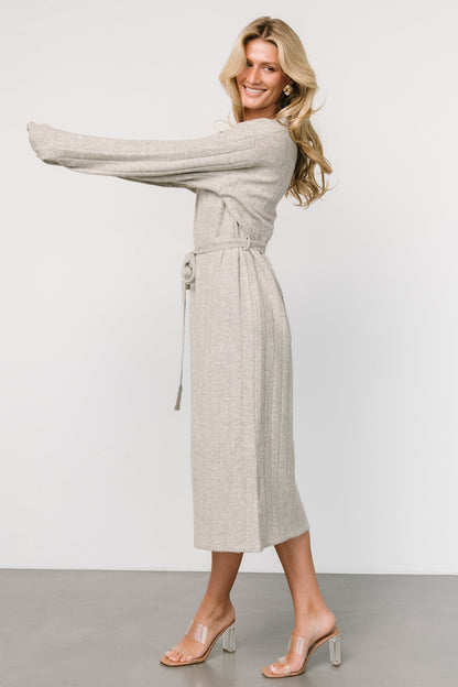 Barrie Sweater Dress | Gray - Baltic Born