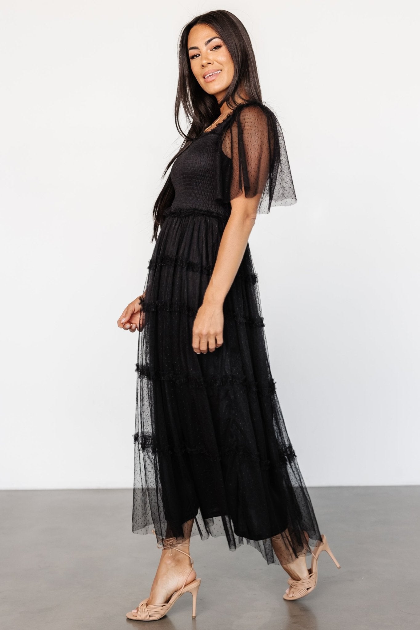 Bexley Tulle Dress | Black - Baltic Born