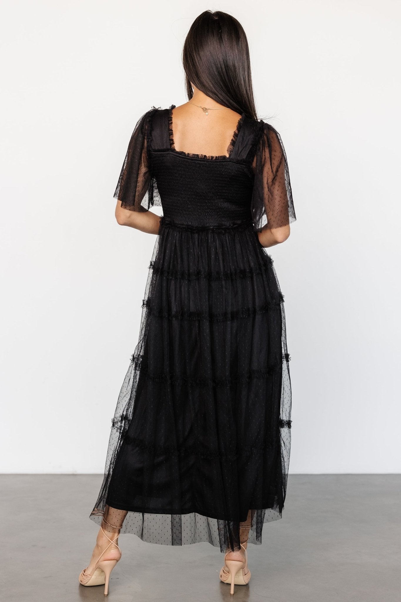 Bexley Tulle Dress | Black - Baltic Born