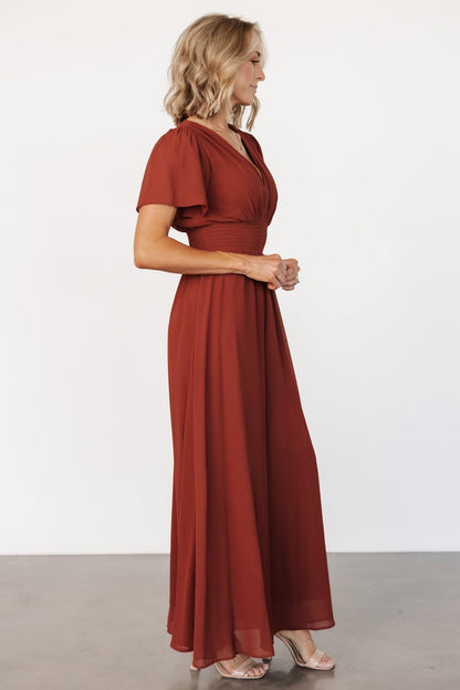 Birdie Maxi Dress | Cinnamon - Baltic Born