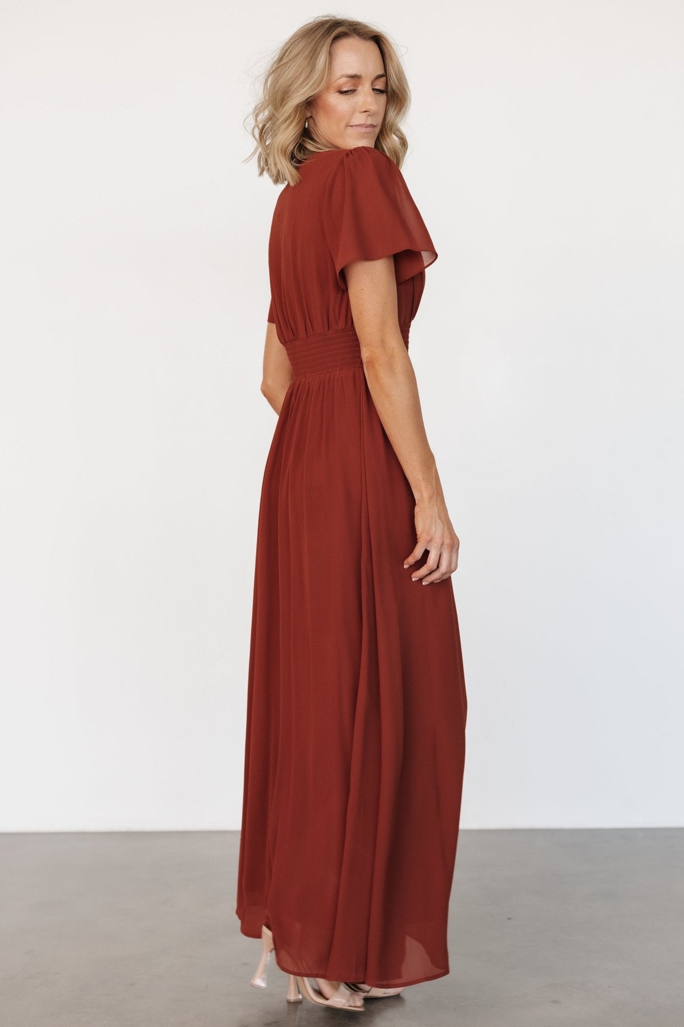 Birdie Maxi Dress | Cinnamon - Baltic Born