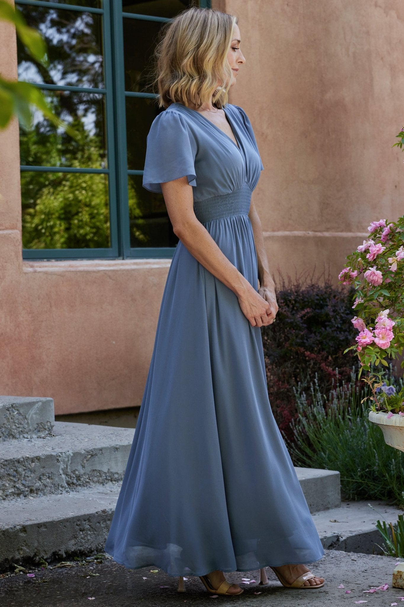 Birdie Maxi Dress | Whisper Blue - Baltic Born