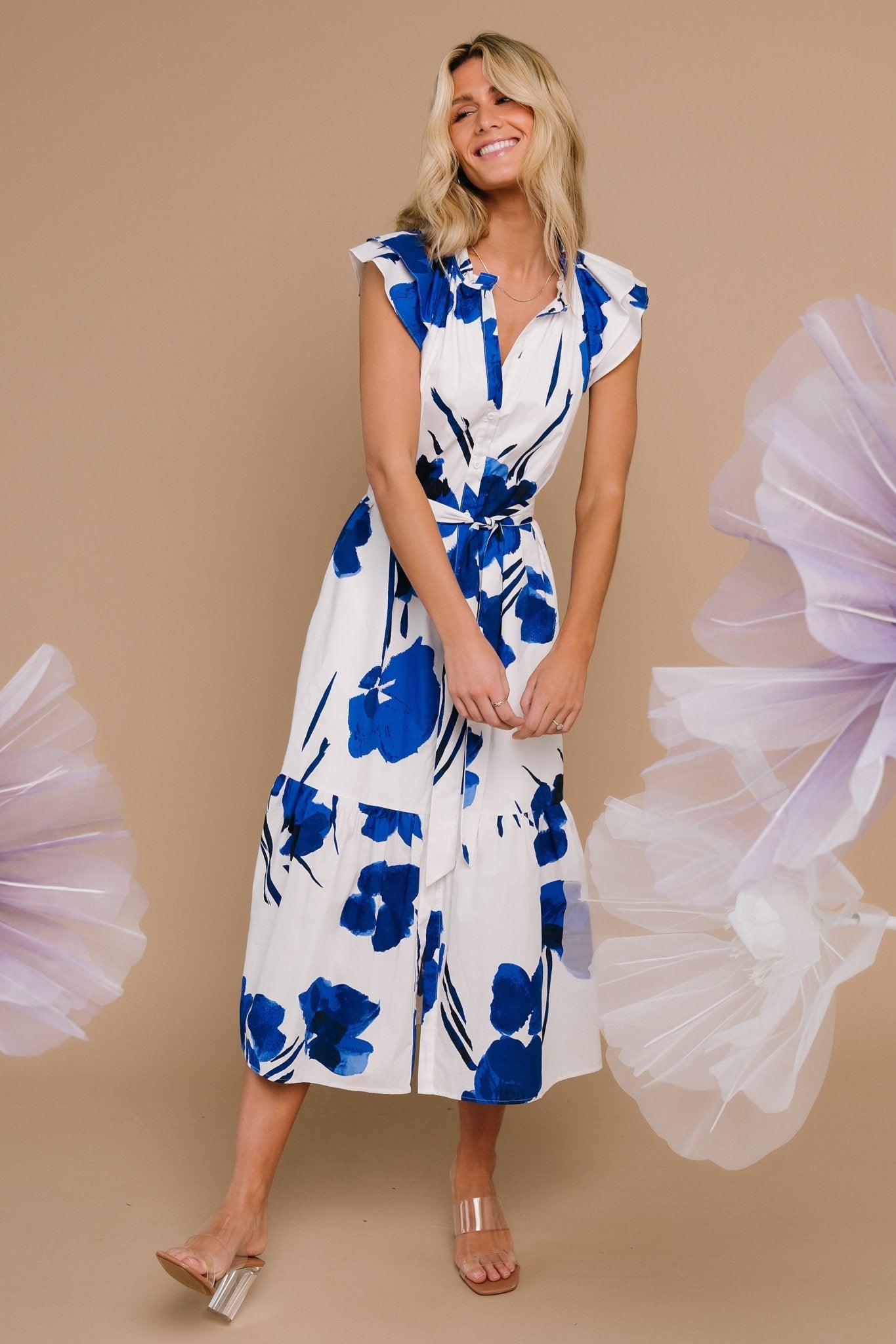 Blakely Button Dress