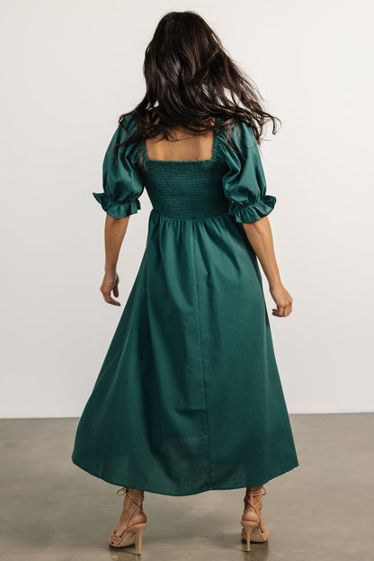 Britton Midi Dress | Evergreen - Baltic Born