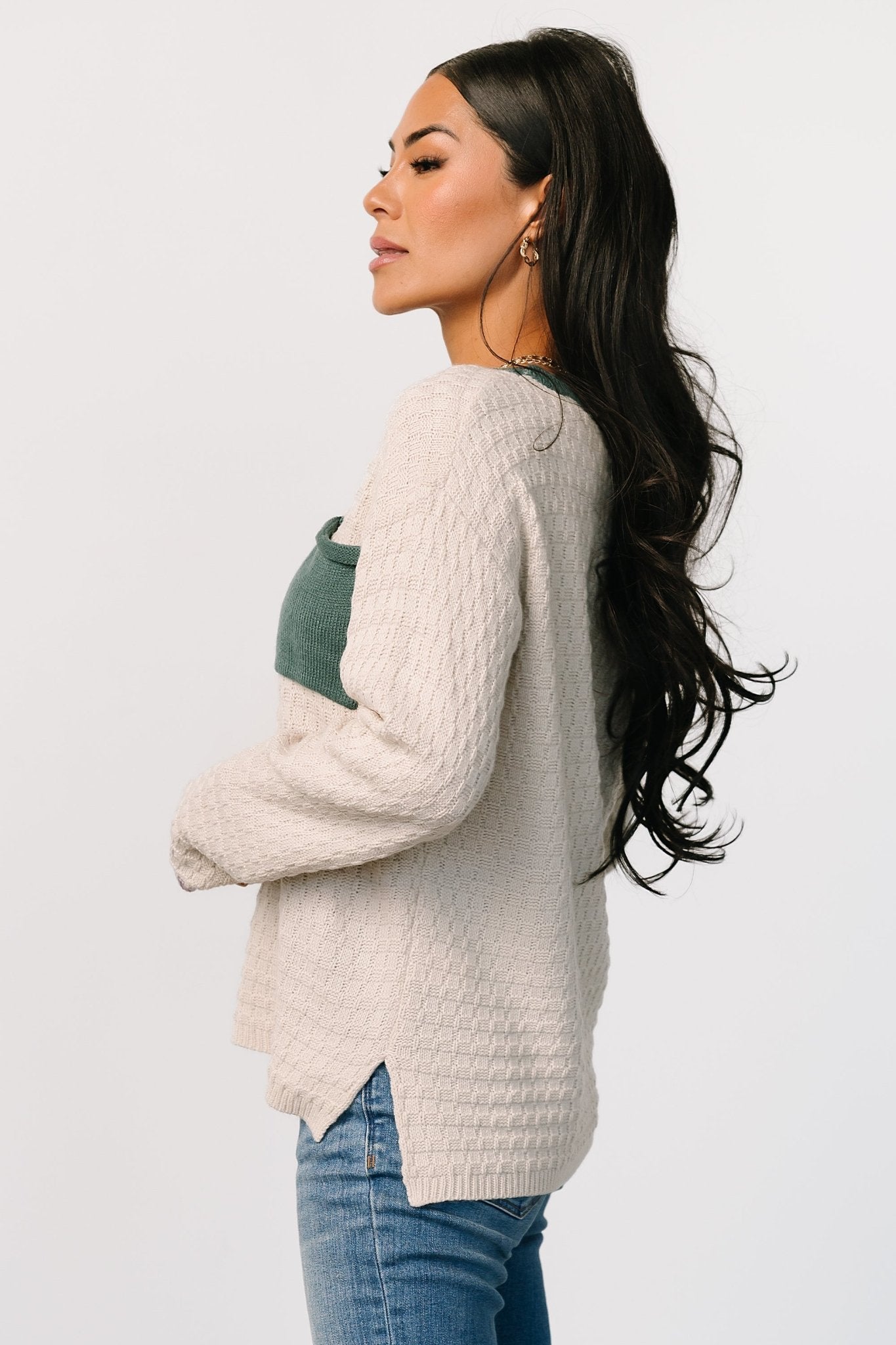 Brixton Weave Sweater | Oatmeal - Baltic Born