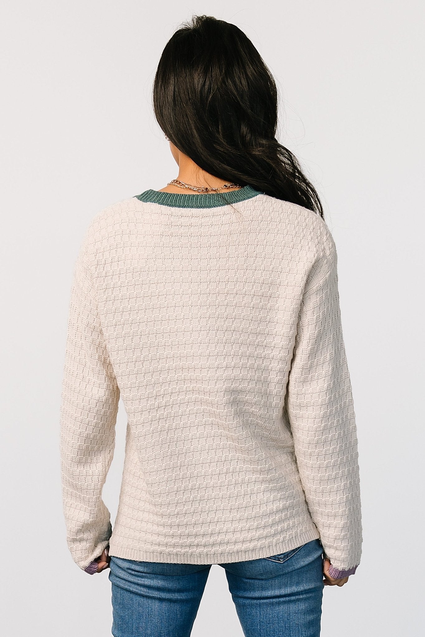 Brixton Weave Sweater | Oatmeal - Baltic Born