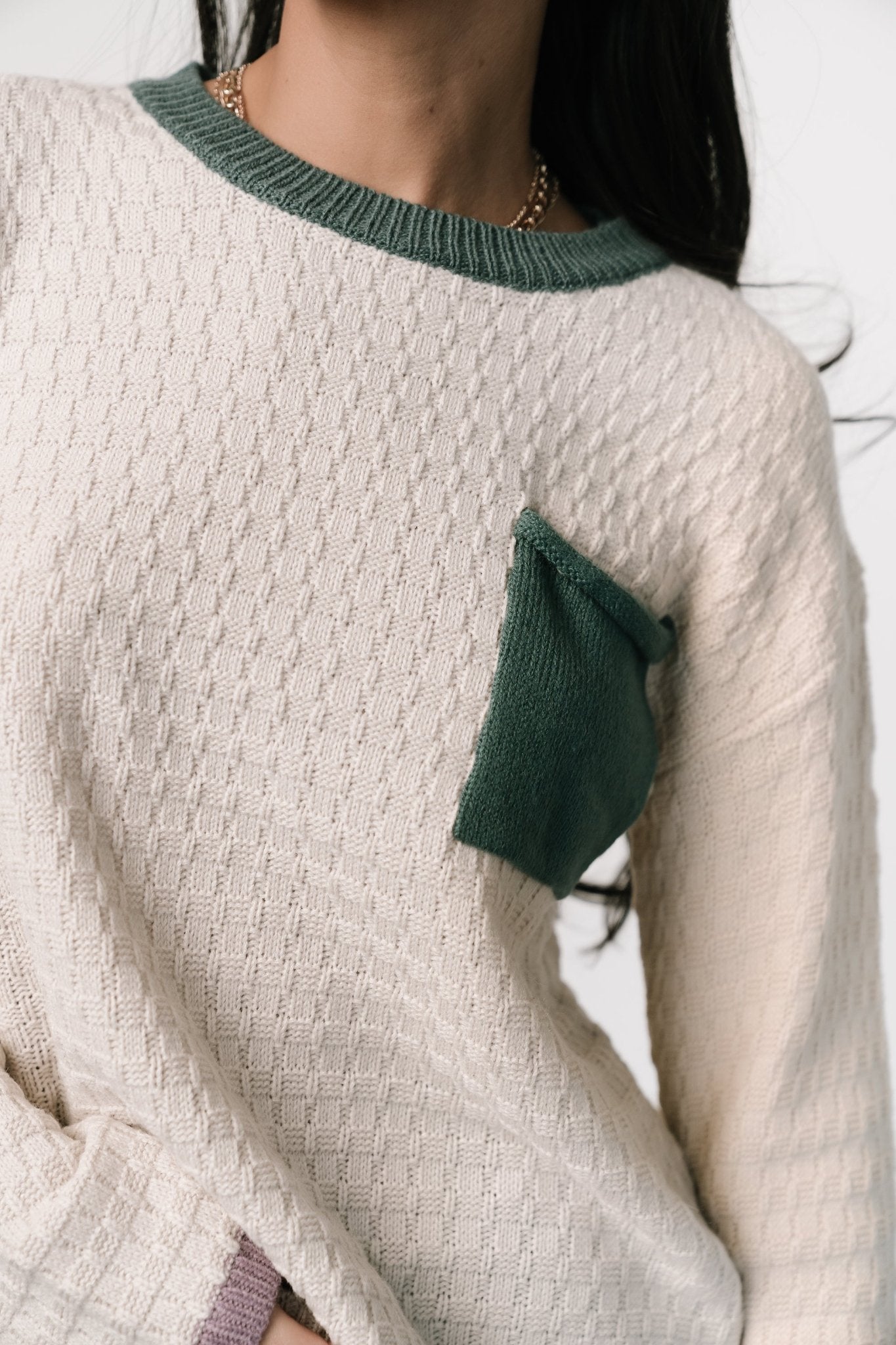 Brixton Weave Sweater | Oatmeal - Baltic Born