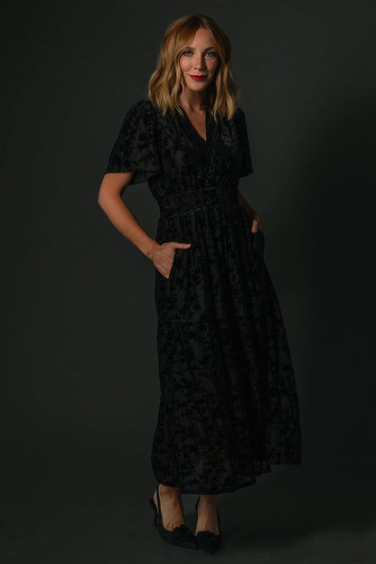 Bronwyn Velvet Dress | Black - Baltic Born