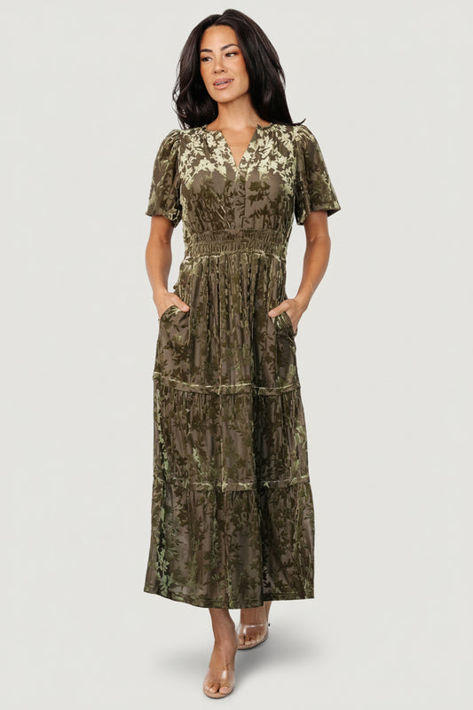 Bronwyn Velvet Dress Baltic Born Bronwyn Velvet Dress Baltic Born