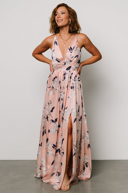 Brylee Maxi Dress | Blush Floral - Baltic Born