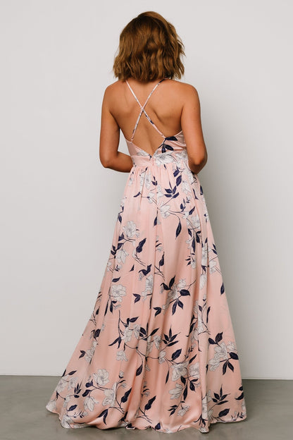 Brylee Maxi Dress | Blush Floral - Baltic Born