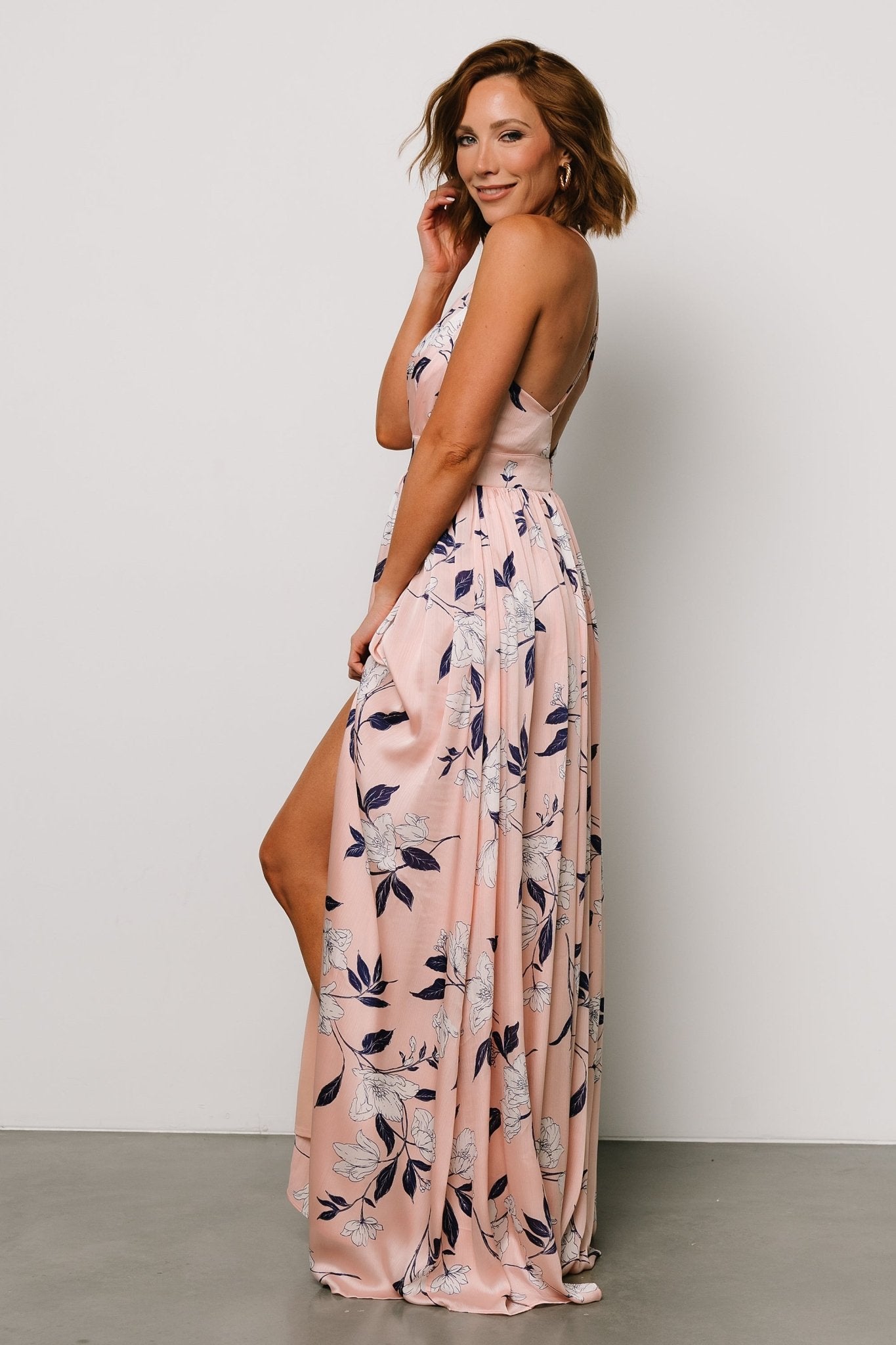 Brylee Maxi Dress | Blush Floral - Baltic Born