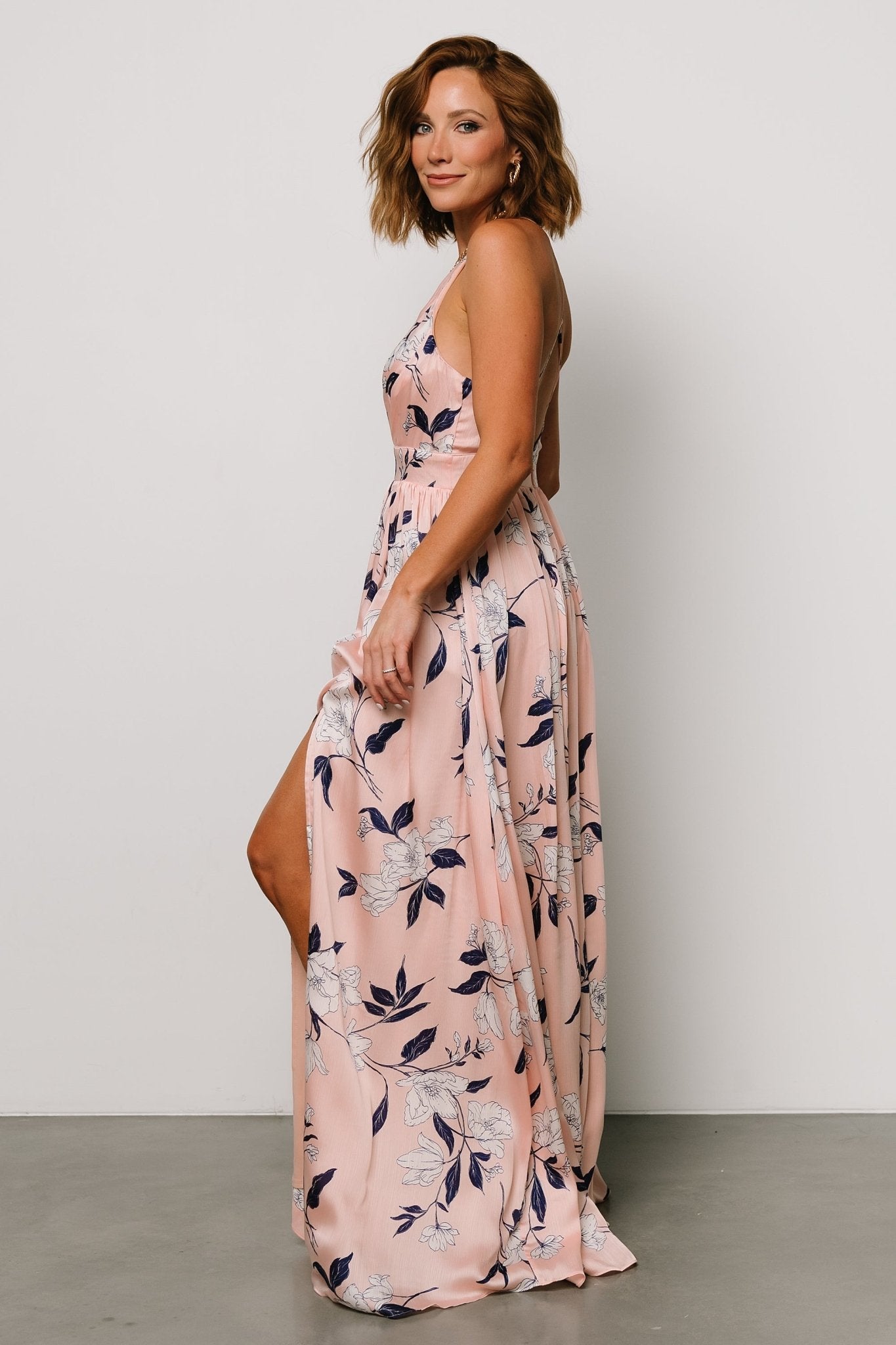 Brylee Maxi Dress | Blush Floral - Baltic Born