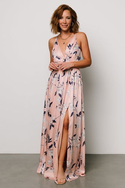 Brylee Maxi Dress | Blush Floral - Baltic Born