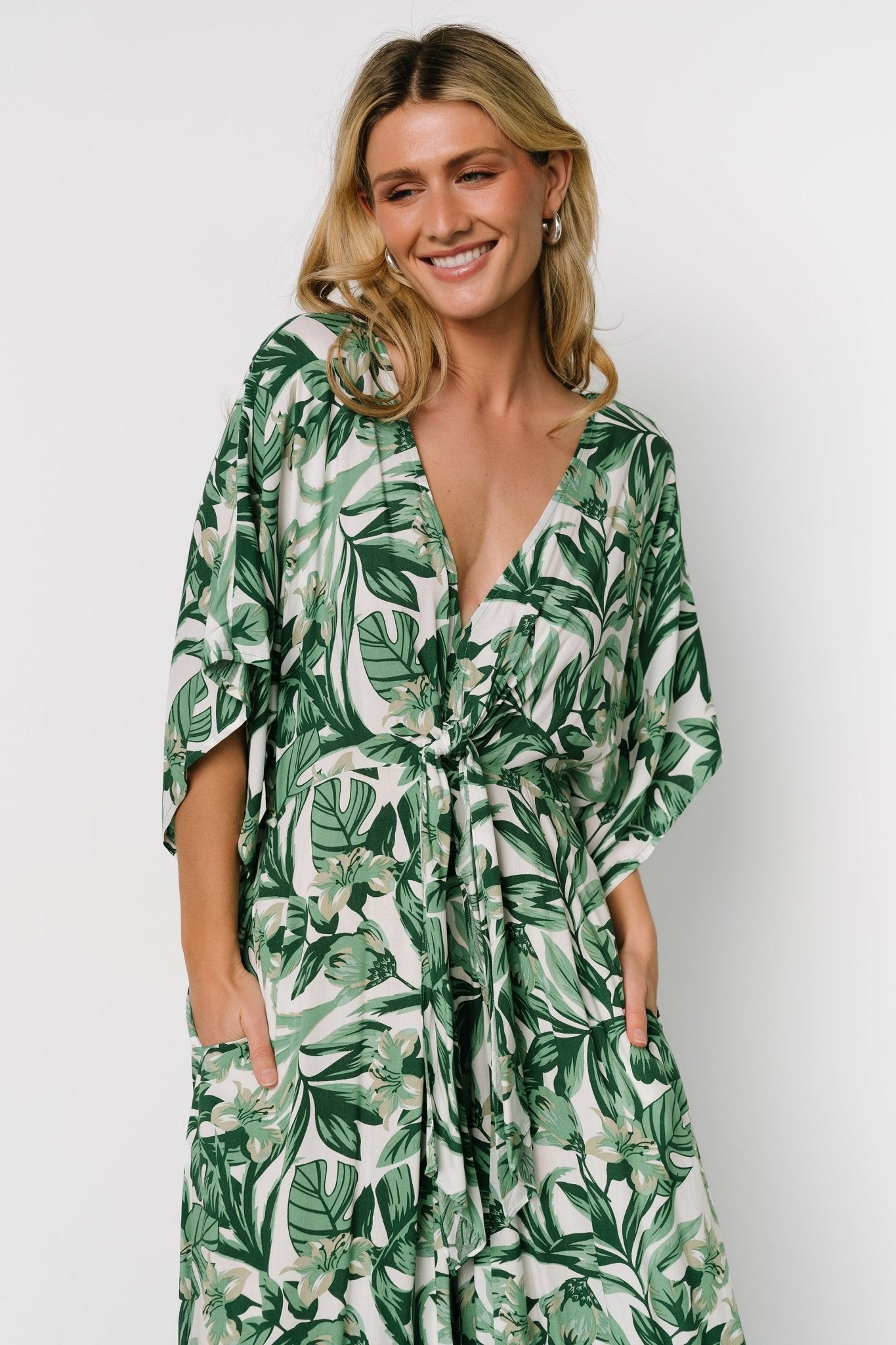 Byron Jumpsuit | Green Print - Baltic Born