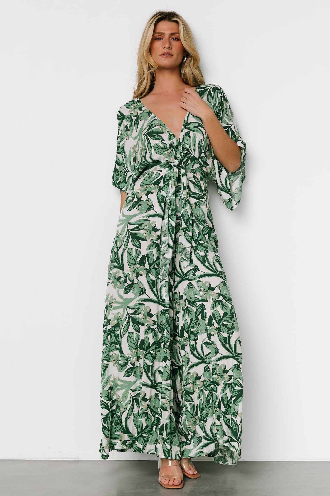 Byron Jumpsuit | Green Print - Baltic Born