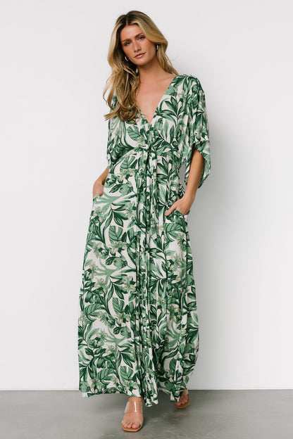 Byron Jumpsuit | Green Print - Baltic Born