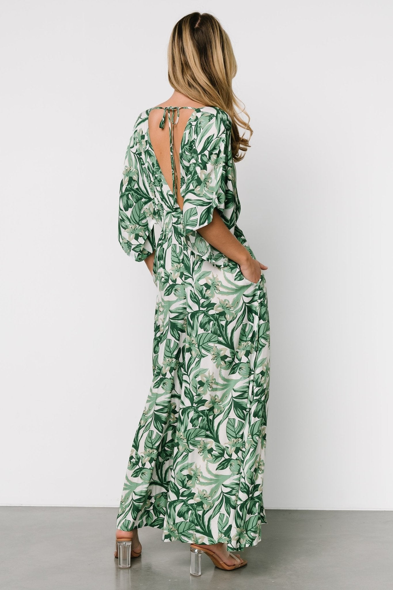 Byron Jumpsuit | Green Print - Baltic Born