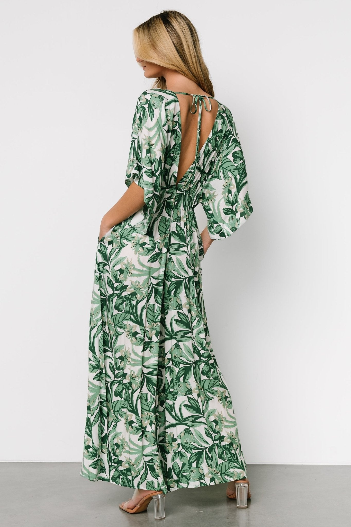 Byron Jumpsuit | Green Print - Baltic Born