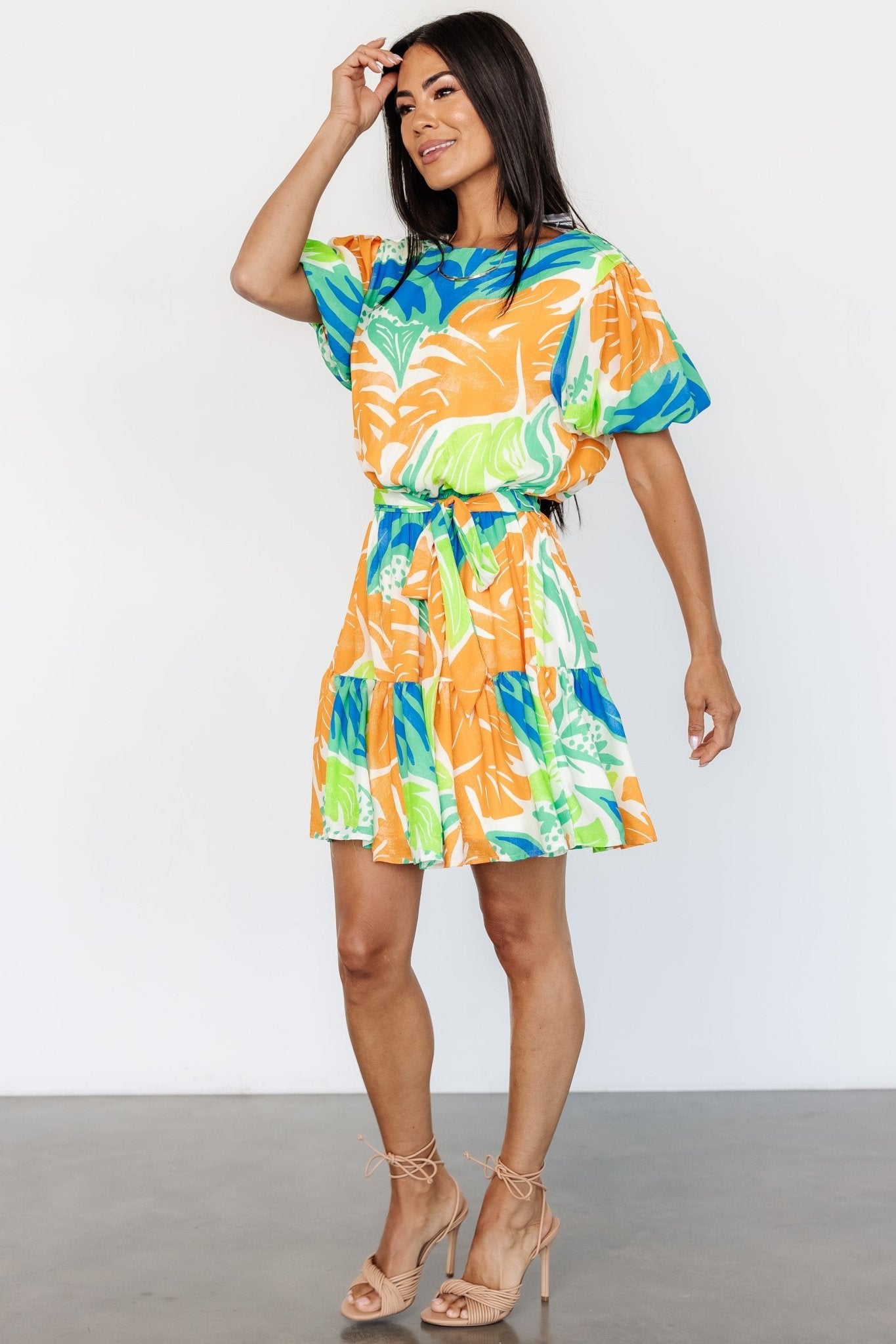 Cabo Short Dress | Multi Print - Baltic Born