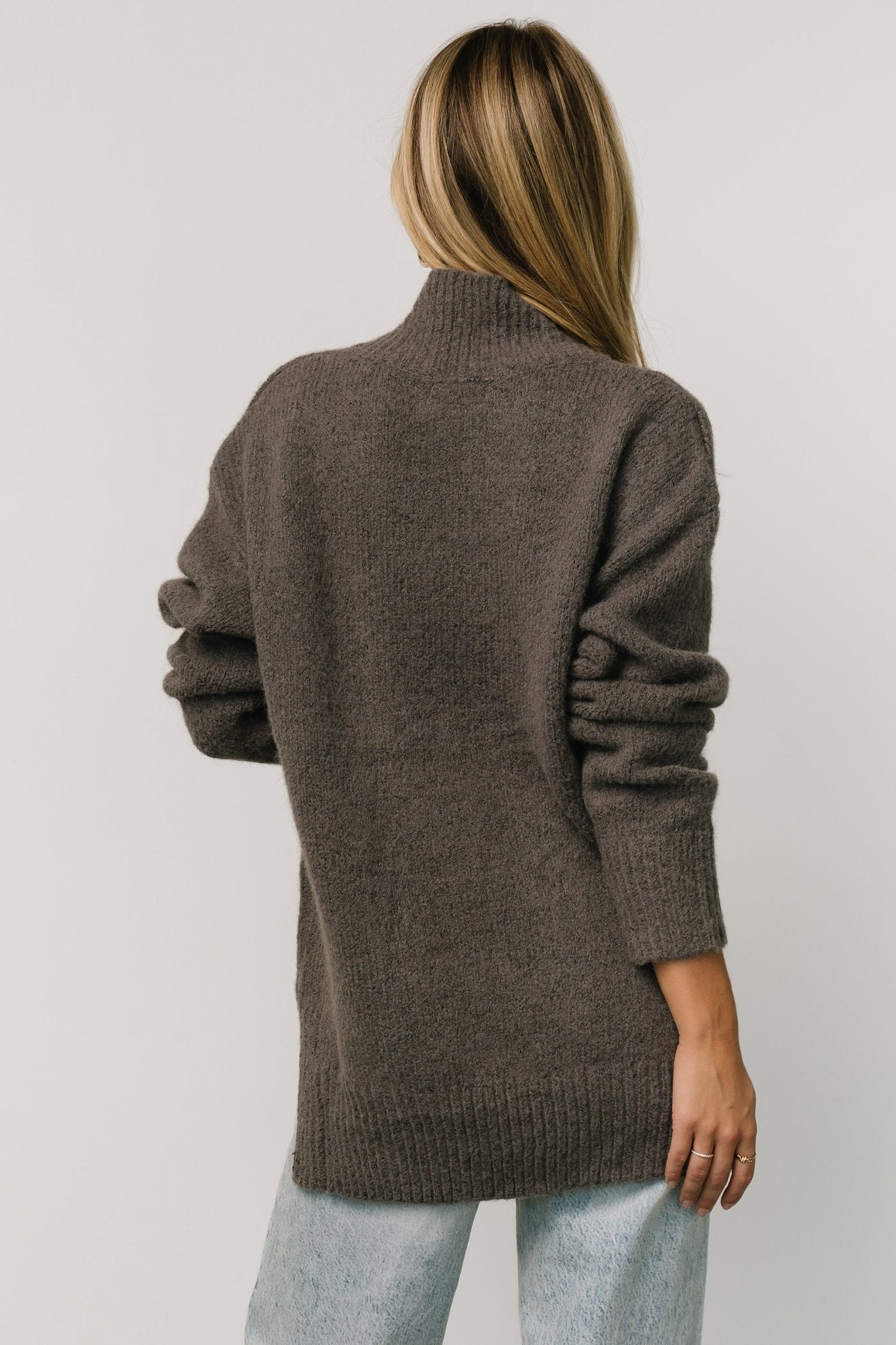 Calgary Oversized Sweater | Charcoal - Baltic Born