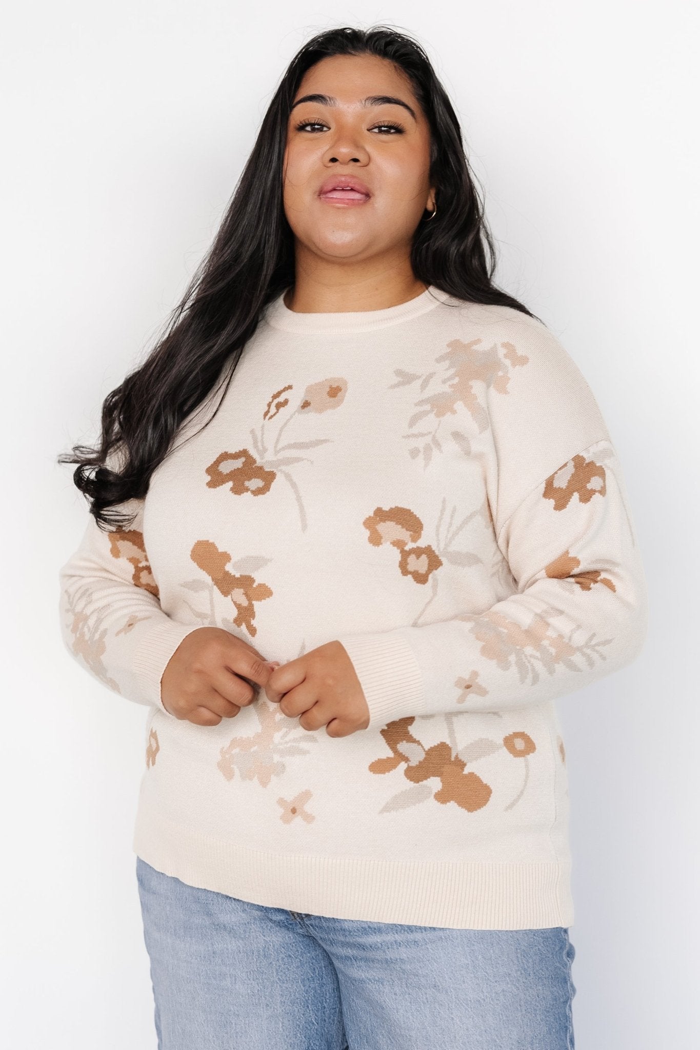 Calla Sweater | Natural Print - Baltic Born