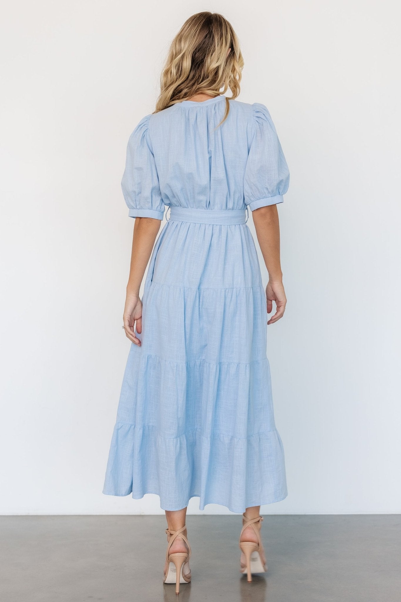 Camille Maxi Dress | Light Blue - Baltic Born