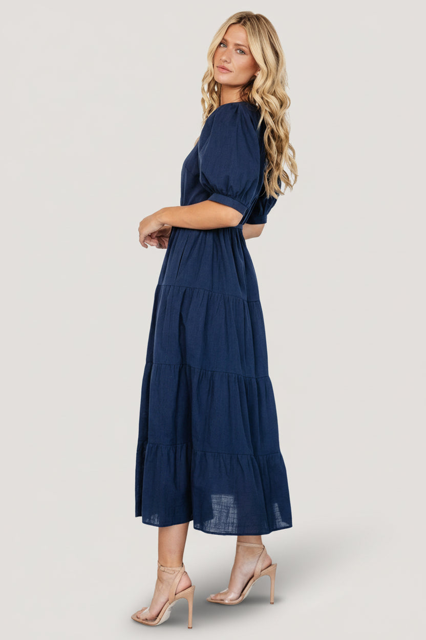 Camille Maxi Dress | Navy