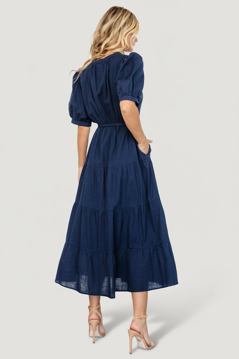 Camille Maxi Dress | Navy