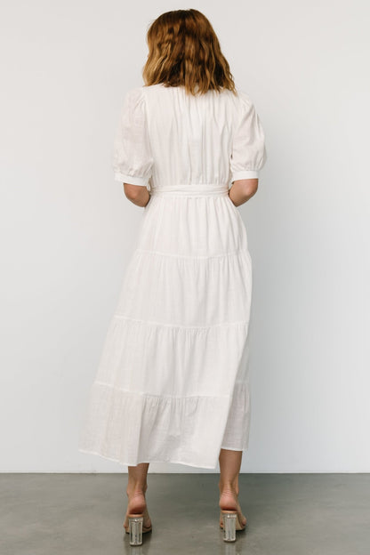 Camille Maxi Dress | Off White - Baltic Born