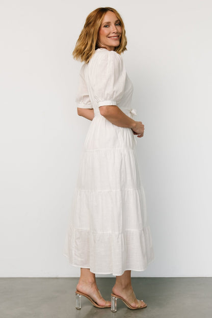 Camille Maxi Dress | Off White - Baltic Born